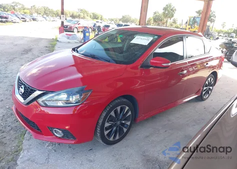 2017 Nissan Sentra Sr Turbo z USA, uszkodzony, nr VIN 3N1CB7AP2HY209157